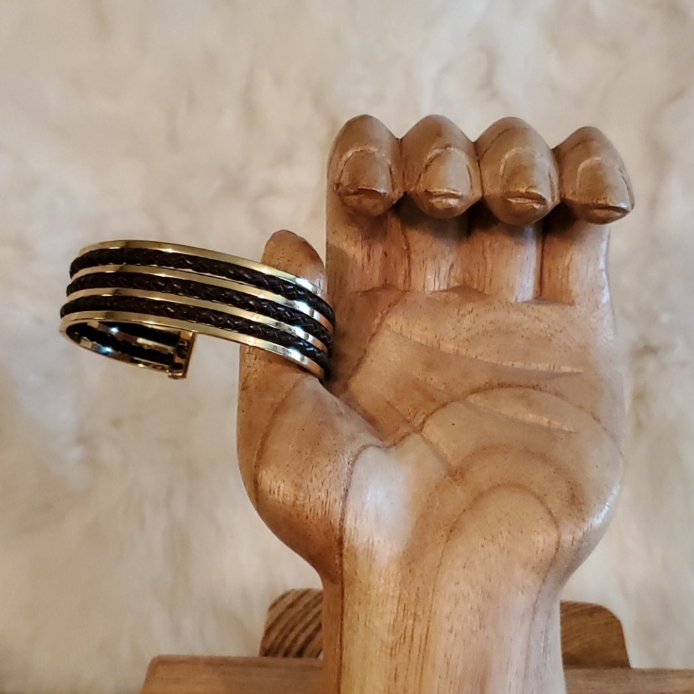 Unisex Monet vintage cuff